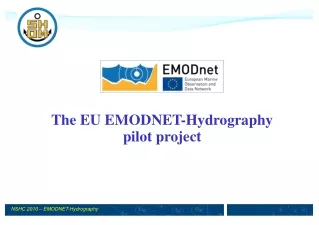 The EU EMODNET-Hydrography pilot project