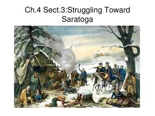 Ch.4 Sect.3:Struggling Toward Saratoga