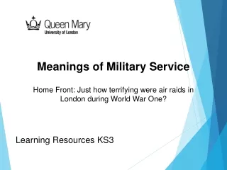 Meanings of Military Service