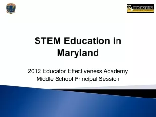 STEM Education in Maryland