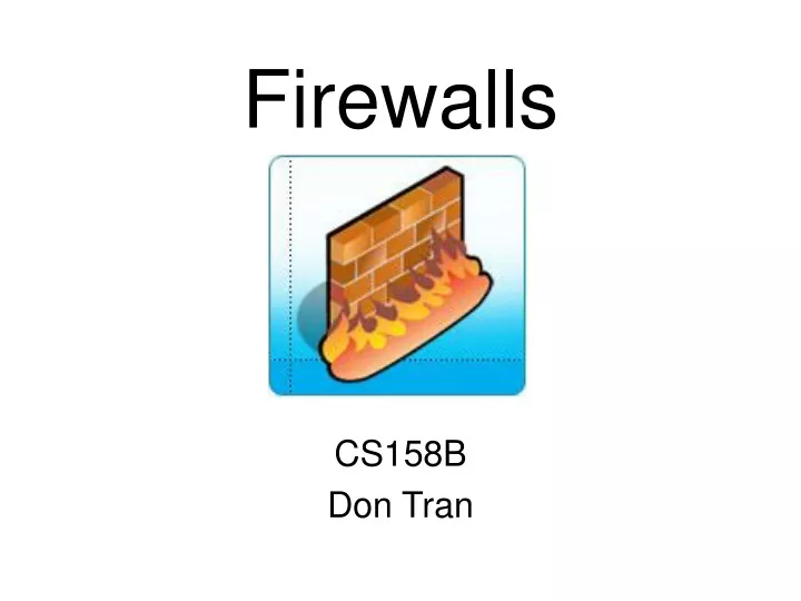 firewalls