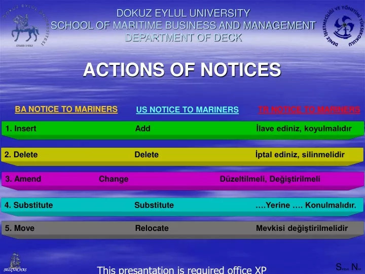 dokuz eylul university school of maritime