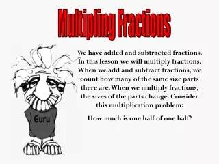 Multipling Fractions