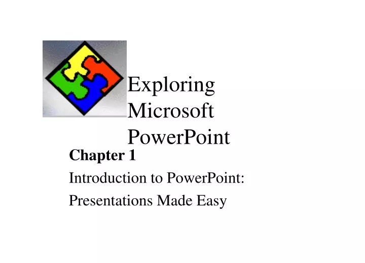 exploring microsoft powerpoint