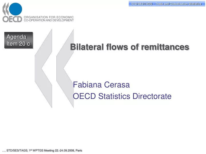 bilateral flows of remittances