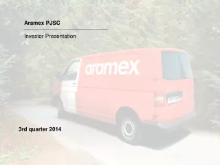 Aramex PJSC Investor Presentation