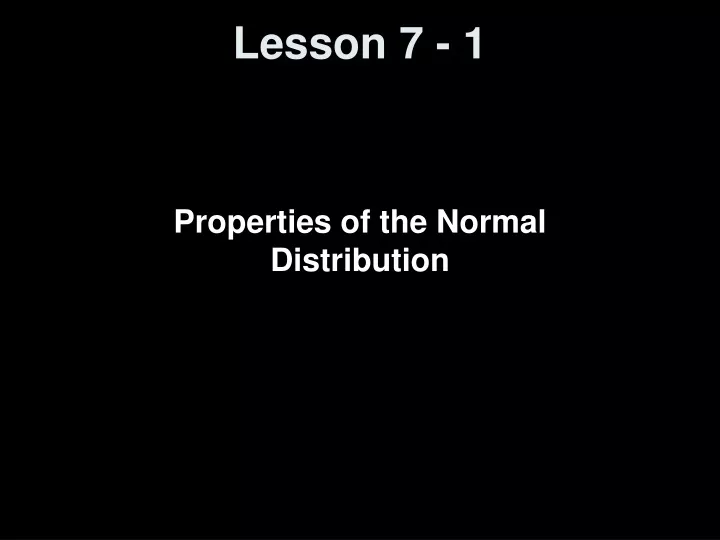 lesson 7 1
