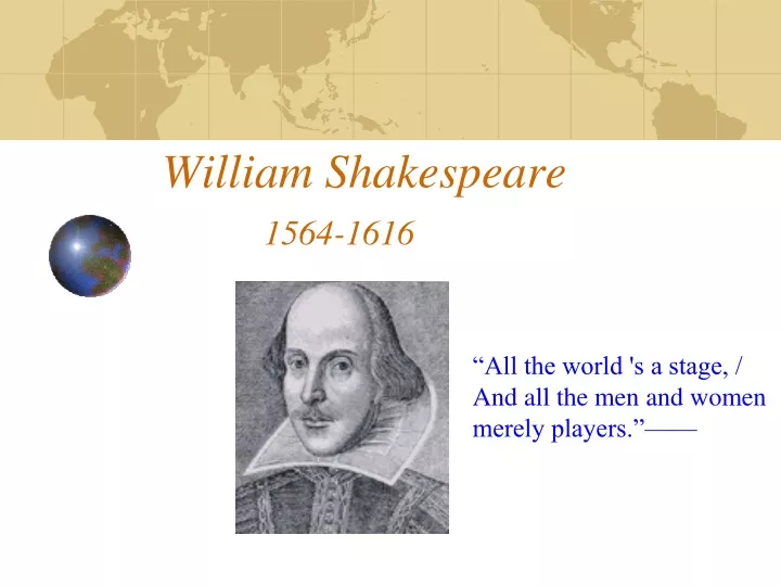 william shakespeare 1564 1616