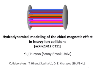 Hydrodynamical modeling of the chiral magnetic effect in heavy-ion collisions [arXiv:1412.0311]