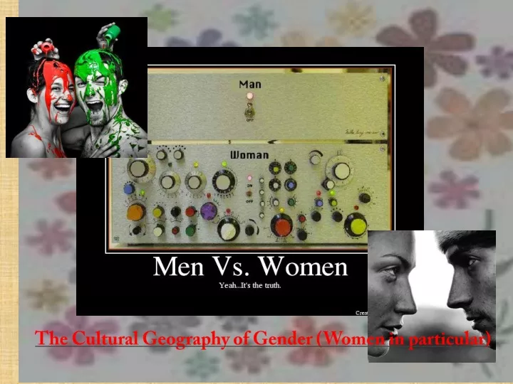 the cultural geography of gender women