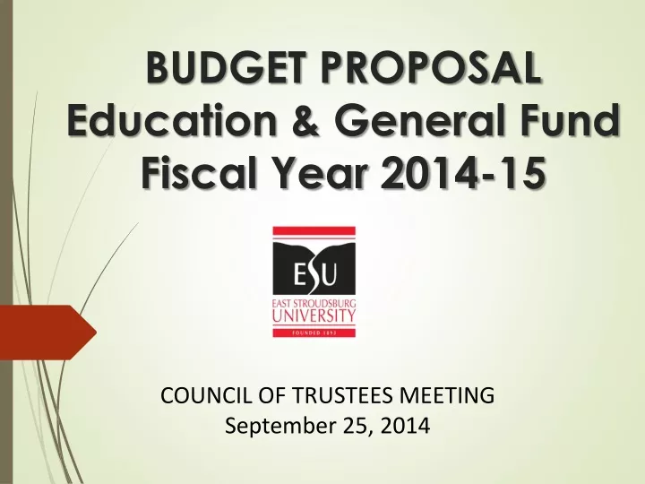 budget proposal education general fund fiscal year 2014 15