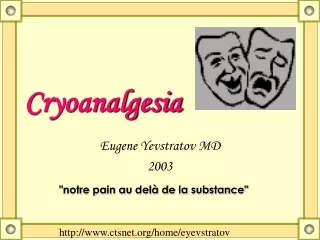 Cryoanalgesia