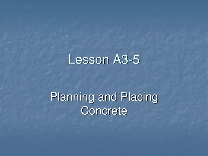lesson a3 5