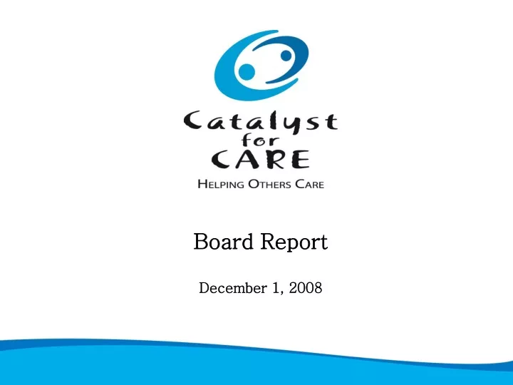 board report december 1 2008