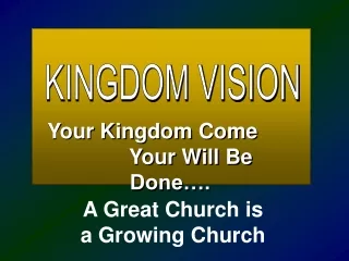 KINGDOM VISION