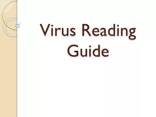 Virus Reading Guide