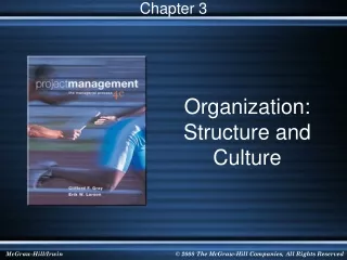 Organization: Structure and Culture