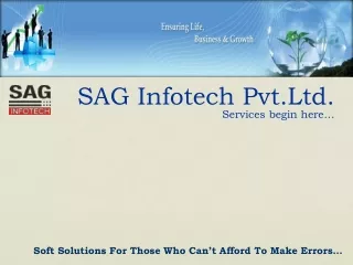 SAG Infotech Pvt.Ltd.