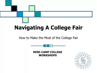 Navigating A College Fair