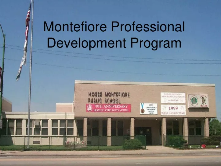 montefiore professional development program