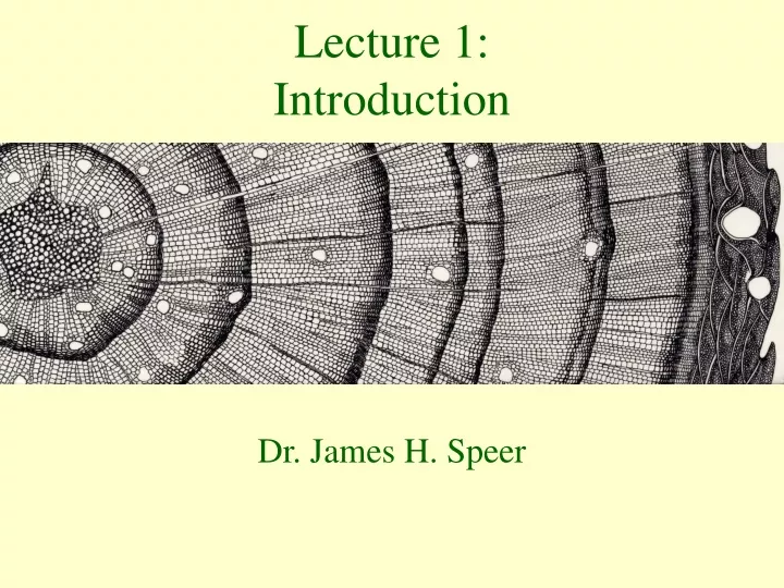 lecture 1 introduction