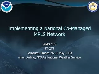 Implementing a National Co-Managed MPLS Network