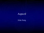Mastering AspectJ: Introduction, Implementation, and Analysis - slide 1