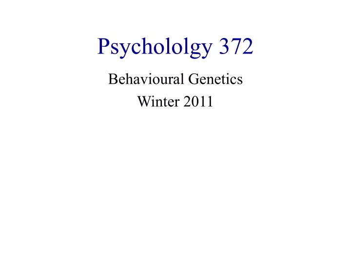 psychololgy 372