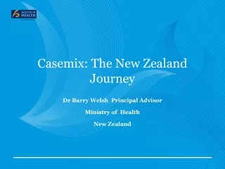 Casemix: The New Zealand Journey