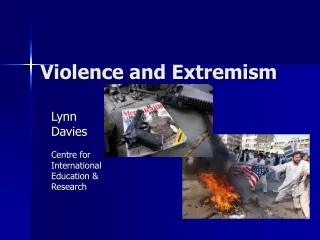 Violence and Extremism