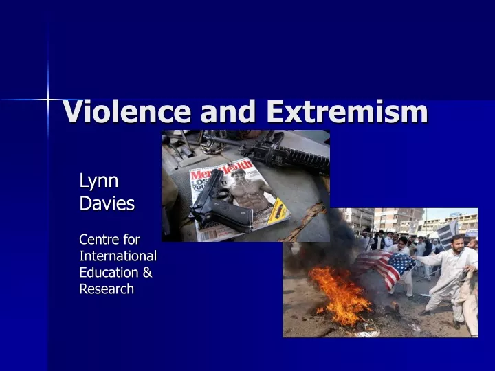 violence and extremism