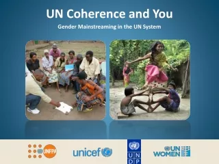 UN Coherence and You Gender Mainstreaming in the UN System