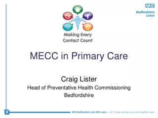 MECC in Primary Care