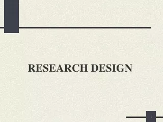 RESEARCH DESIGN