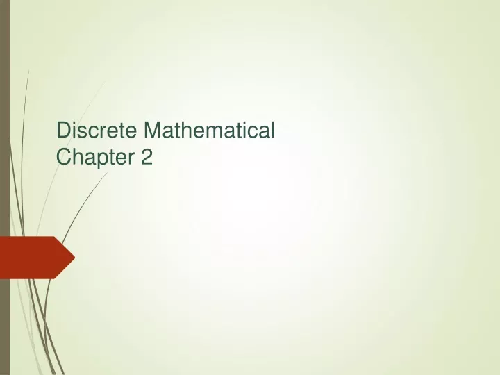 discrete mathematical chapter 2