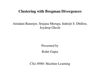 Clustering with Bregman Divergences