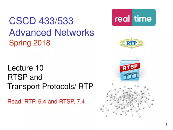 cscd 433 533 advanced networks spring 2018