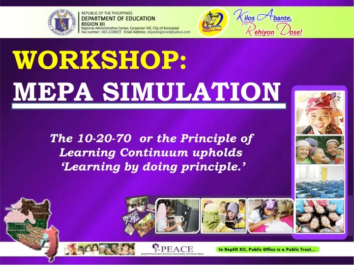 workshop mepa simulation