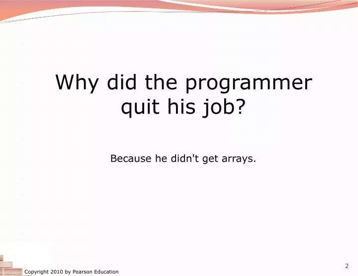 why did the programmer quit his job