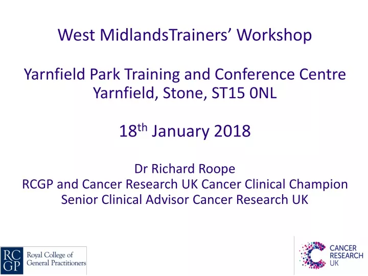 west midlandstrainers workshop yarnfield park