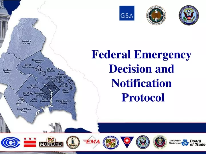 federal emergency decision and notification