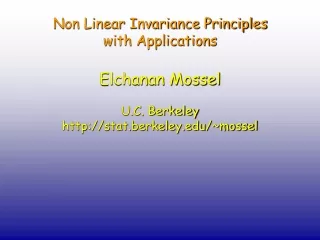Non Linear Invariance Principles  with Applications