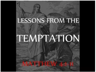 Why does God Allow Temptation? What is Temptation?