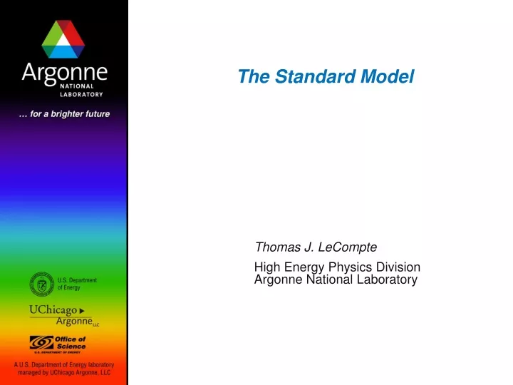 the standard model