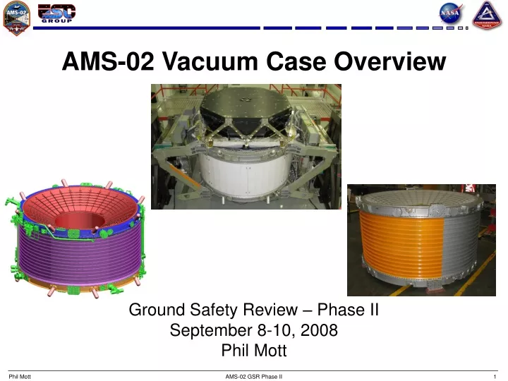 ams 02 vacuum case overview