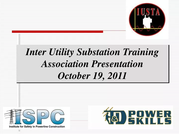inter utility substation training association