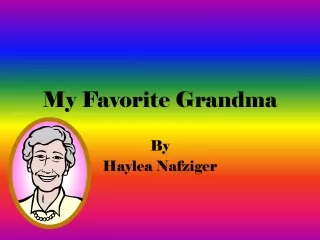 My Favorite Grandma