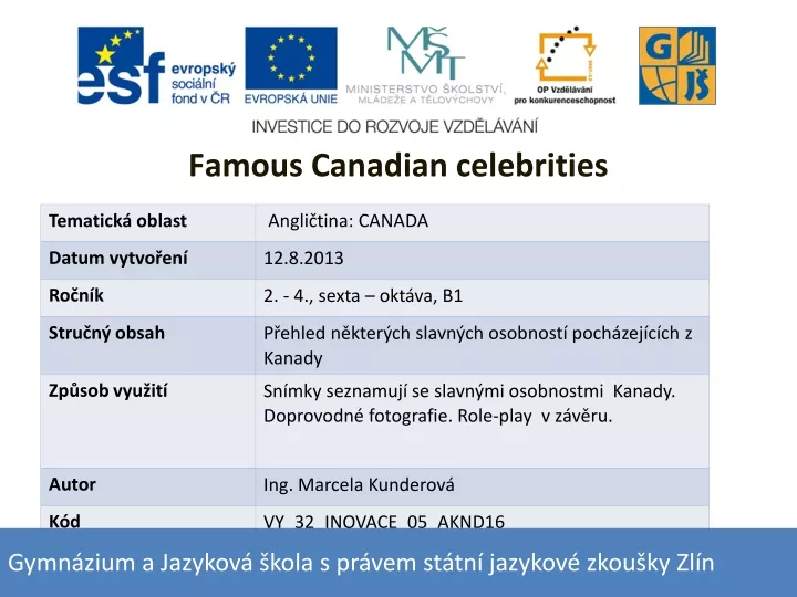 famous canadian c elebrities