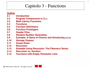 Capitolo 3 - Functions