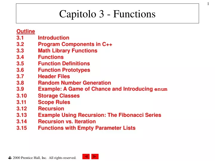 capitolo 3 functions